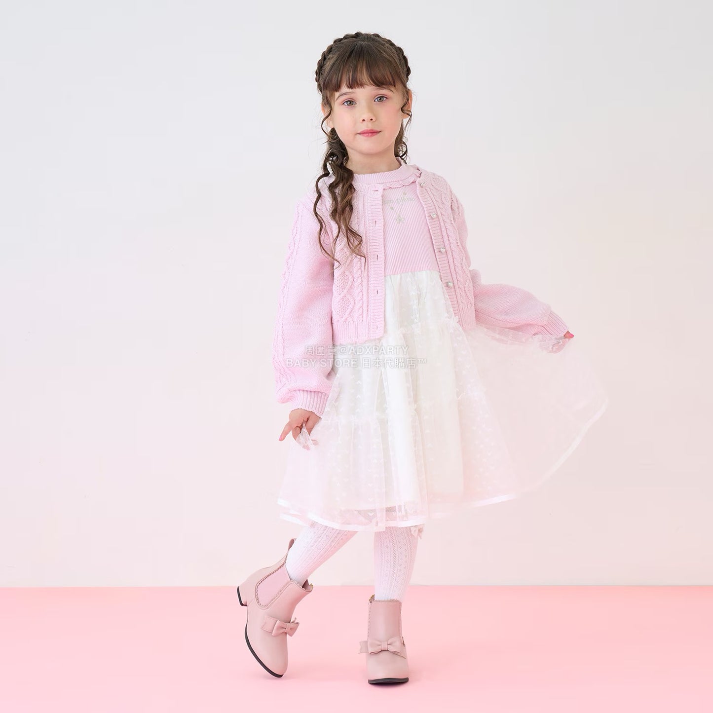 日本直送 mezzo piano 福袋5點 90-140cm 女童款 2026年日本新春福袋 福袋不參與$900免運 滿$900可加$25免運 【日本預售:2026年1月1日】