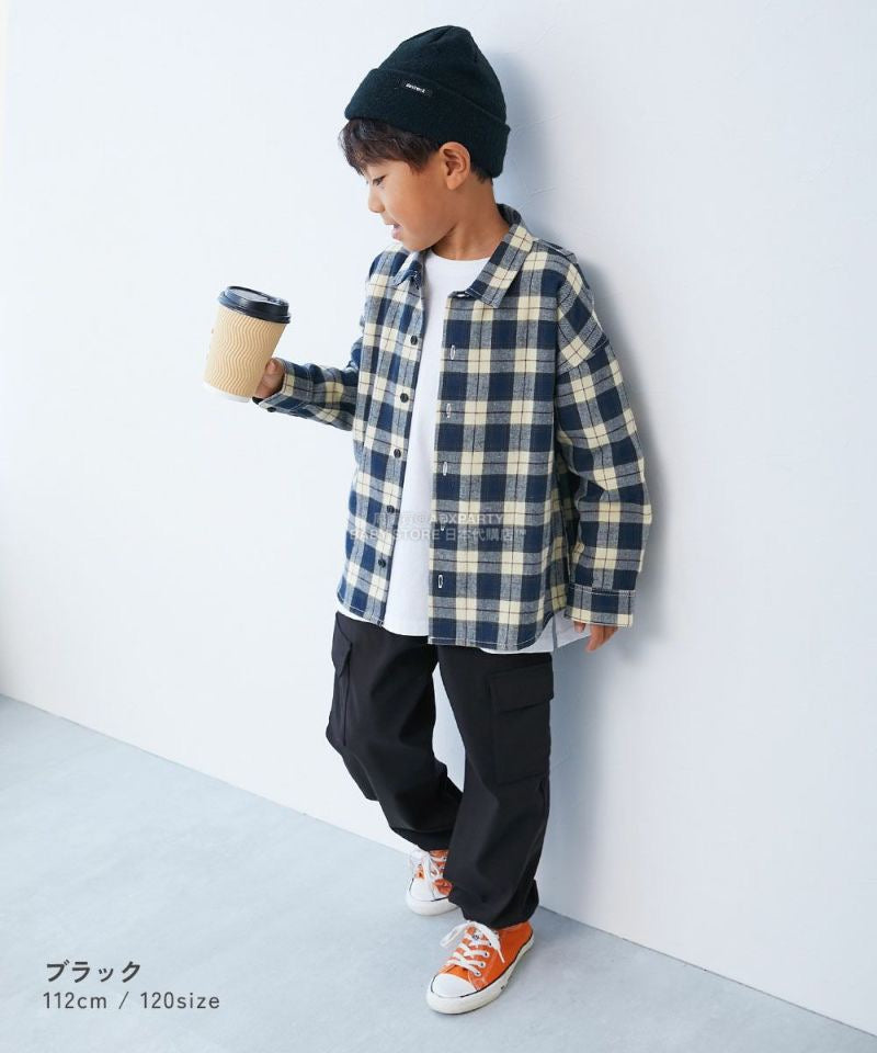 日本童裝 dev!rock 彈性斜紋工裝長褲 100-160cm 男童款 秋季 PANTS