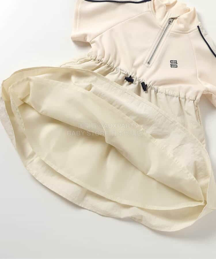 日本童裝 BREEZE 半拉鍊連身裙 80-140cm 女童款 夏季 DRESSES