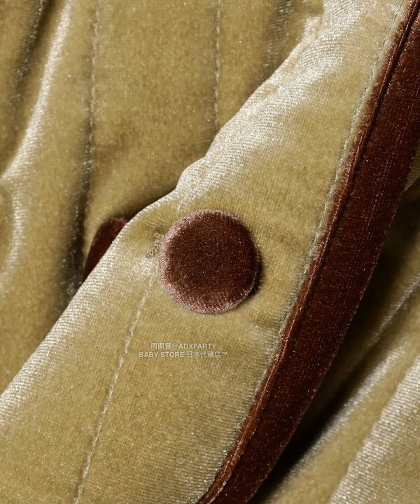 日本童裝 B:MING by BEAMS 天鵝絨絎縫夾棉大褸 100-140cm 女童款 秋冬季 (適合香港平均溫度、寒冷天氣、溫度低天氣)OUTERWEAR
聖誕紅/新年紅