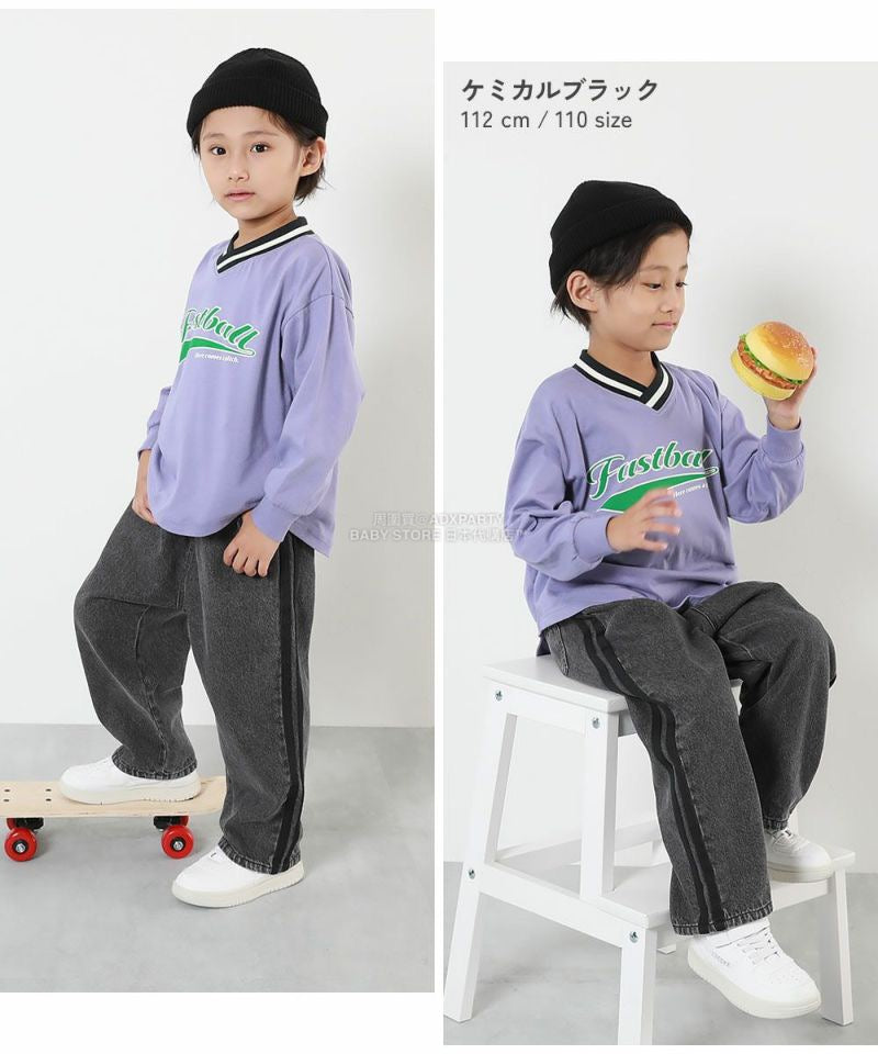 日本童裝 dev!rock 牛仔長褲 100-160cm 男童款/女童款 秋季 PANTS