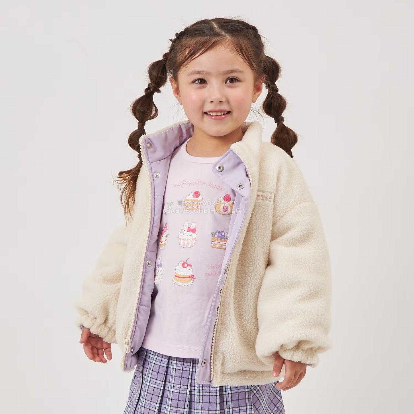 日本直送 KP 福袋5點 90-130cm 女童款 2026年日本新春福袋 福袋不參與$900免運 滿$900可加$25免運 【日本預售:2026年1月1日】