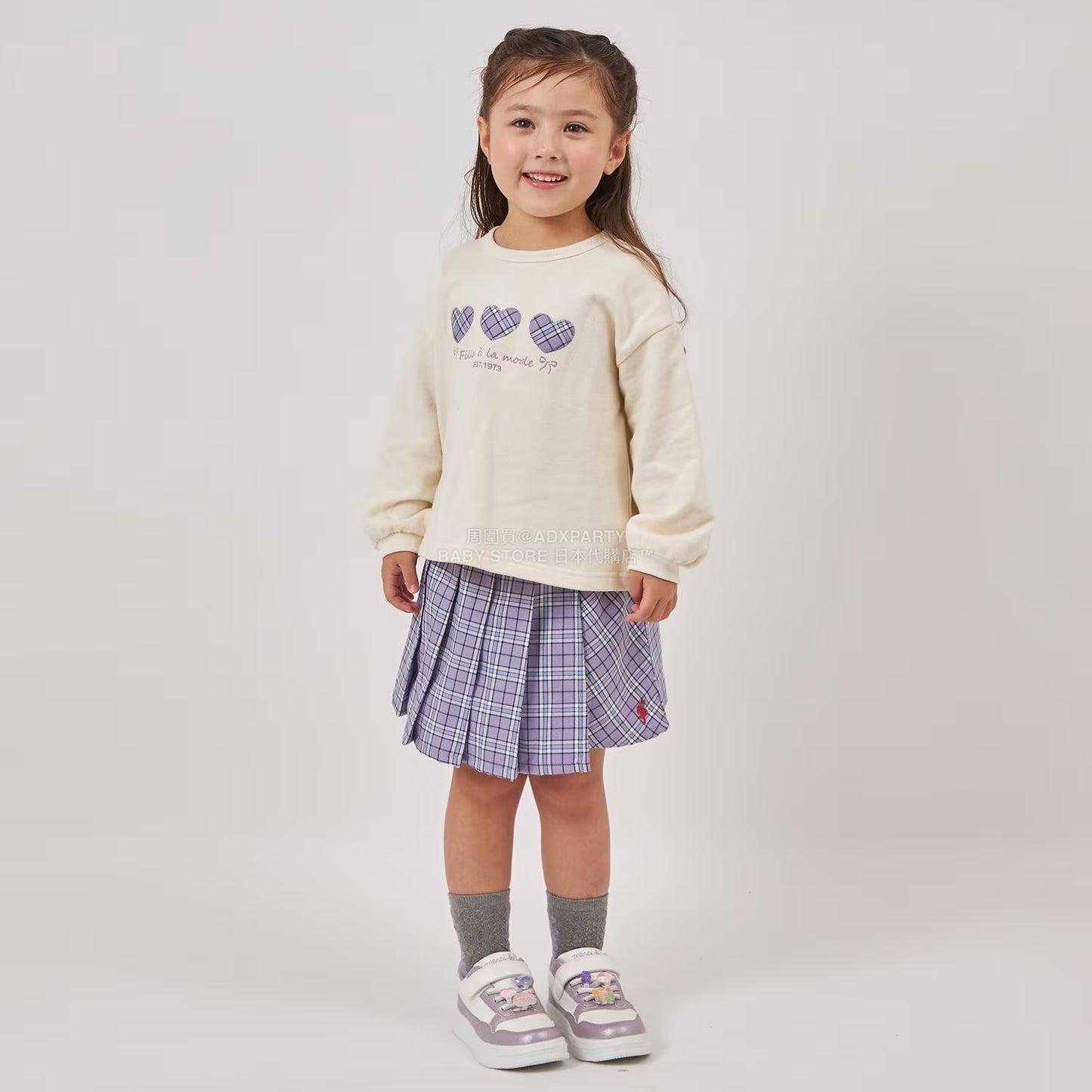日本直送 KP 福袋5點 90-130cm 女童款 2026年日本新春福袋 福袋不參與$900免運 滿$900可加$25免運 【日本預售:2026年1月1日】