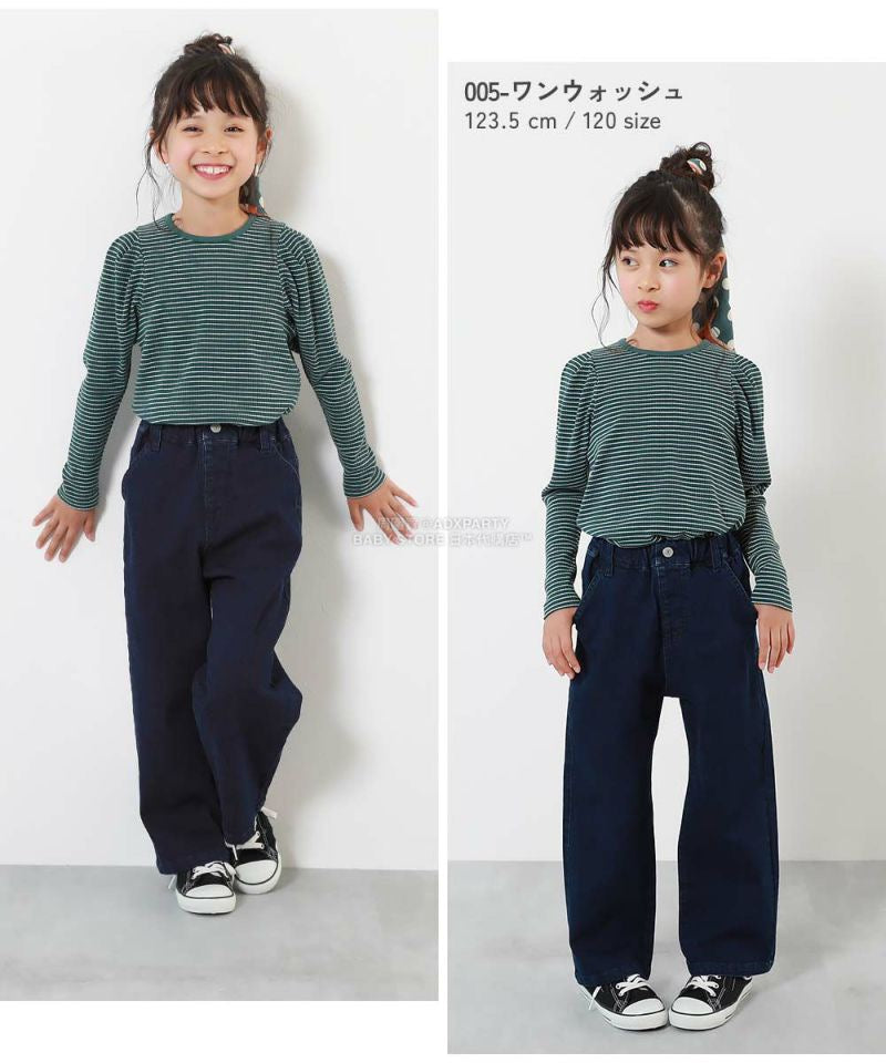 日本童裝 dev!rock 彈性牛仔褲 100-160cm 女童款 秋季 PANTS
