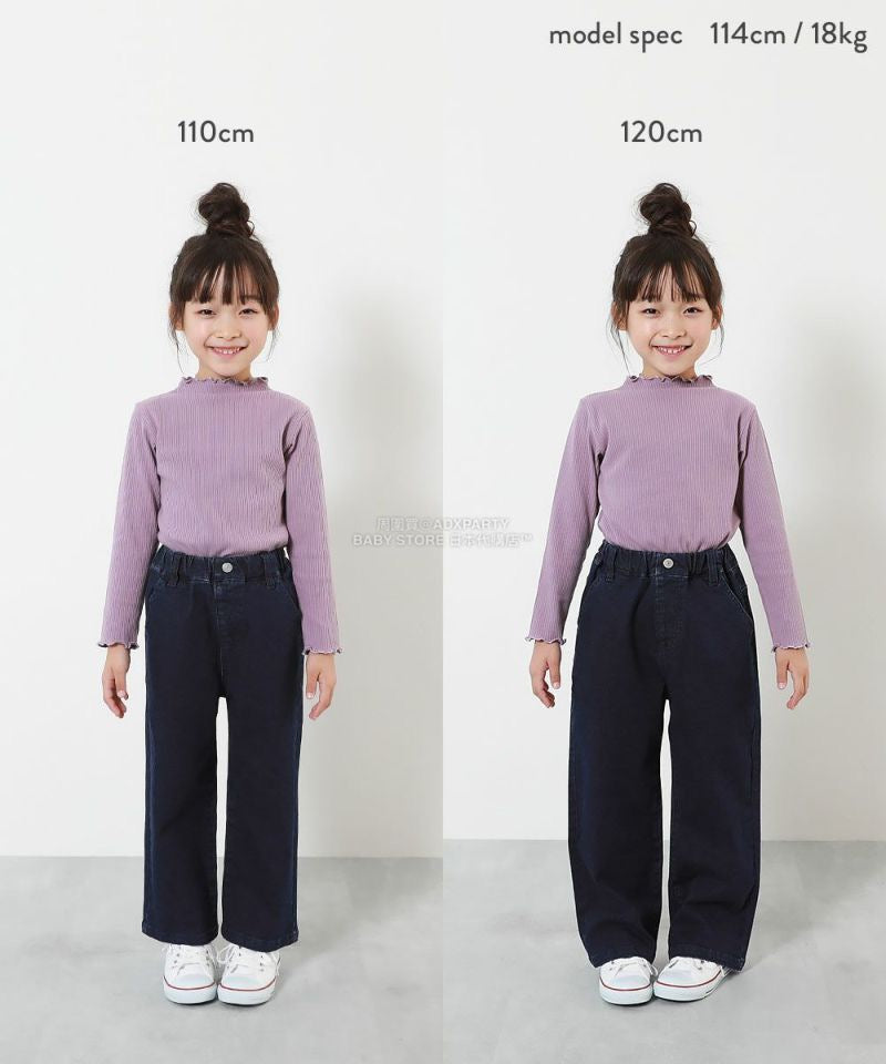 日本童裝 dev!rock 彈性牛仔褲 100-160cm 女童款 秋季 PANTS