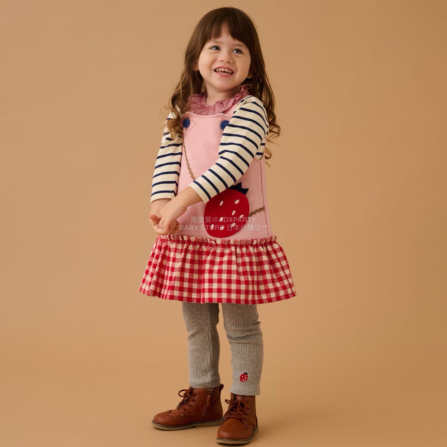 日本直送 Baby Cheer 福袋5點 80-120cm 女童款 2026年日本新春福袋 福袋不參與$900免運 滿$900可加$25免運【日本預售:2026年1月1日】