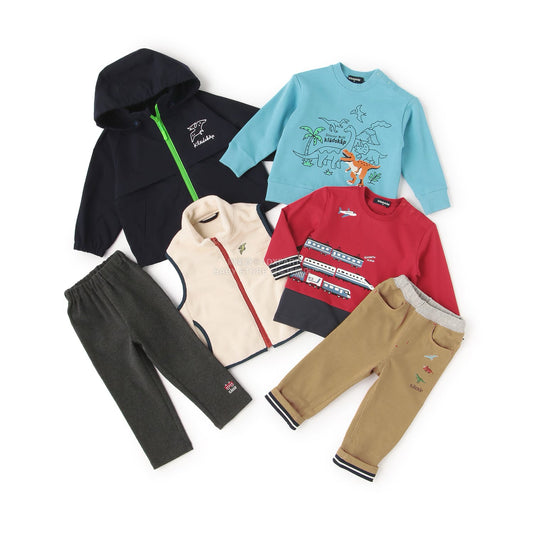 日本直送 kladskap 福袋6點 80-130cm 男童款 2026年日本新春福袋 福袋不參與$900免運 滿$900可加$25免運【日本預售:2026年1月1日】