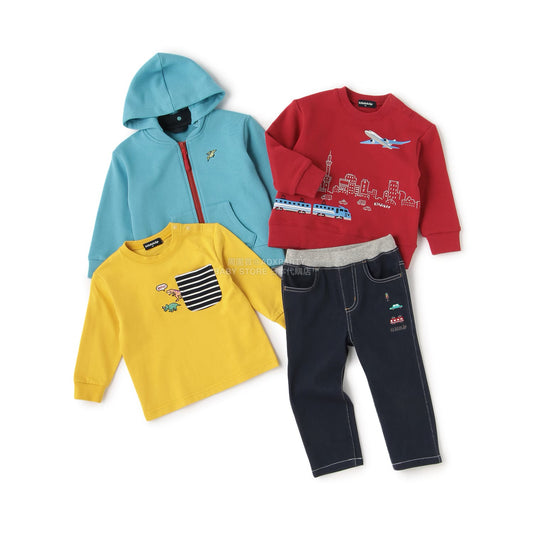 日本直送 kladskap 福袋4點 80-130cm 男童款 2026年日本新春福袋 福袋不參與$900免運 滿$900可加$25免運【日本預售:2026年1月1日】