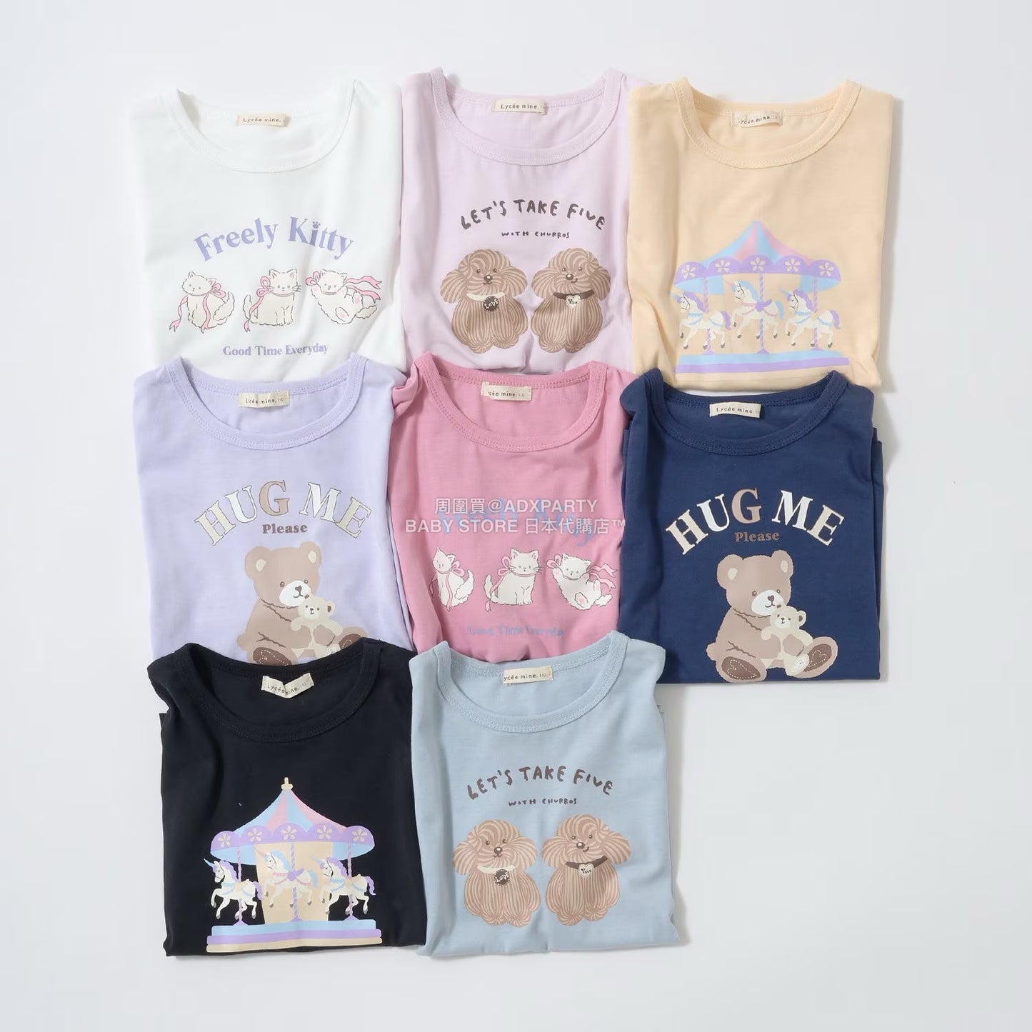 Japanese children's clothing Ly# mine tank top and shorts set 100-150cm girls summer TOPS PANTS