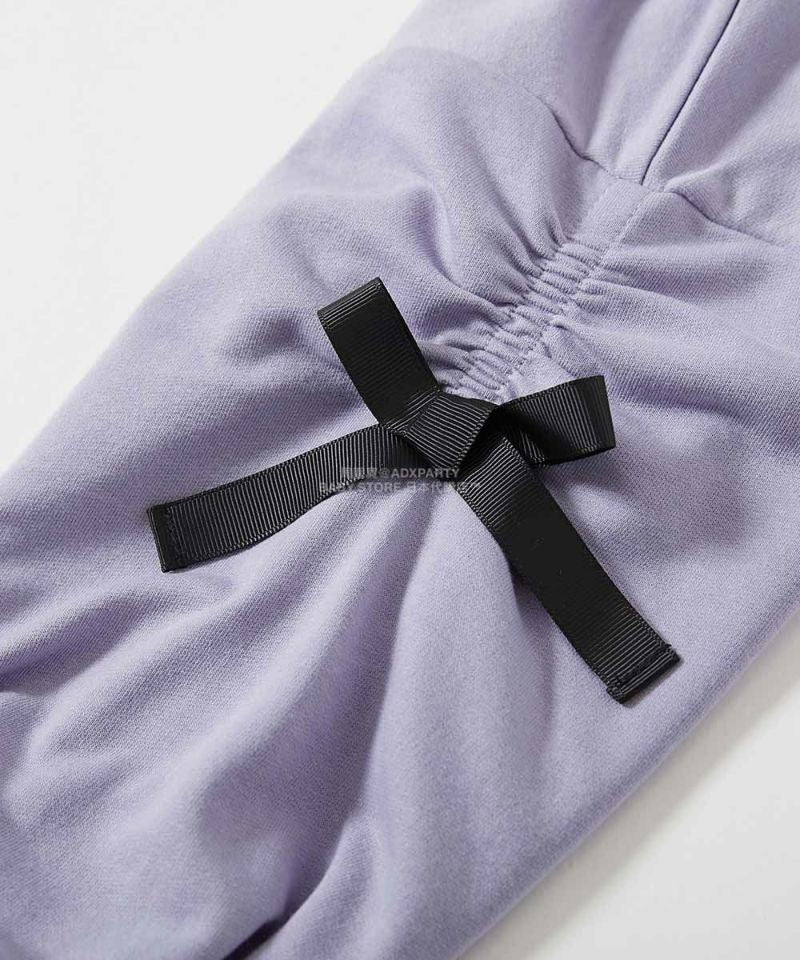 日本童裝 dev!rock 緞帶袖衛衣 100-160cm 女童款 冬季 TOPS