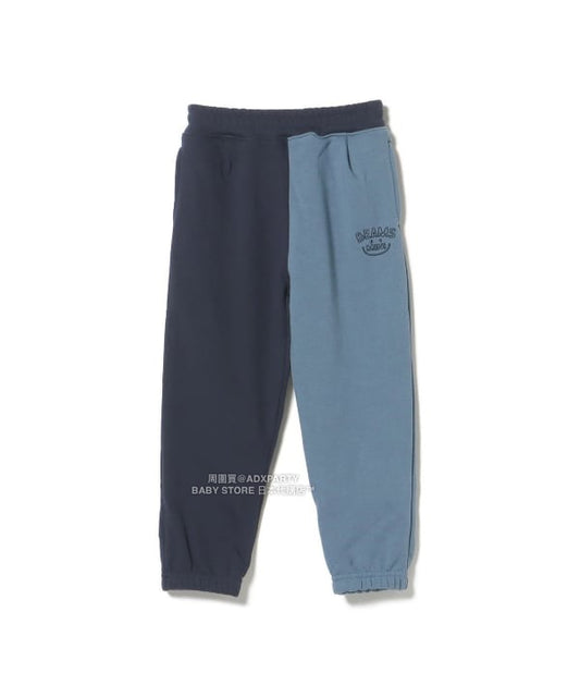日本童裝 BEAMS mini 微笑logo運動褲 90-140cm 男童款 秋冬季 PANTS