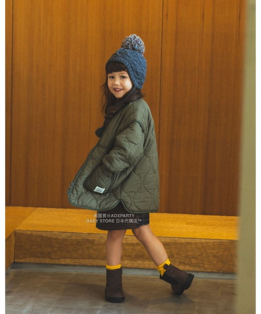 日本童裝 BEAMS mini 絎縫拉鍊外套 90-150cm 男童款/女童款 秋冬季
(適合初秋、香港平均溫度、寒冷天氣)OUTERWEAR