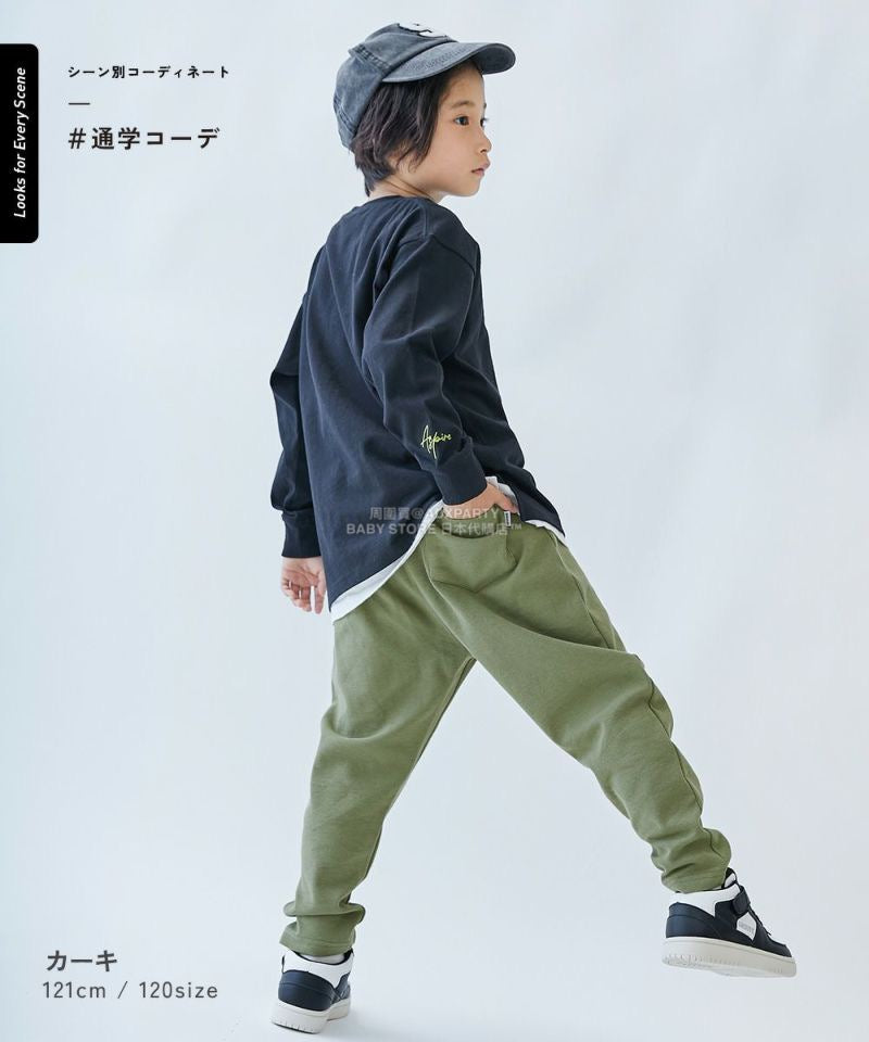 日本童裝 dev!rock 超彈性休閒長褲 100-160cm 男童款/女童款 冬季 PANTS
