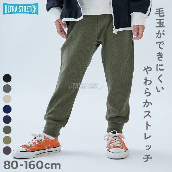 日本童裝 dev!rock 超彈性羅紋長褲 80-160cm 男童款/女童款 冬季 PANTS