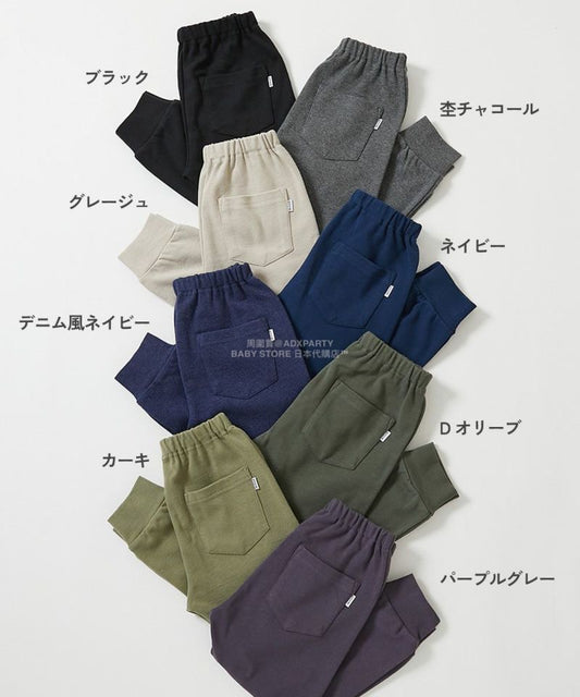 日本童裝 dev!rock 超彈性羅紋長褲 80-160cm 男童款/女童款 冬季 PANTS
