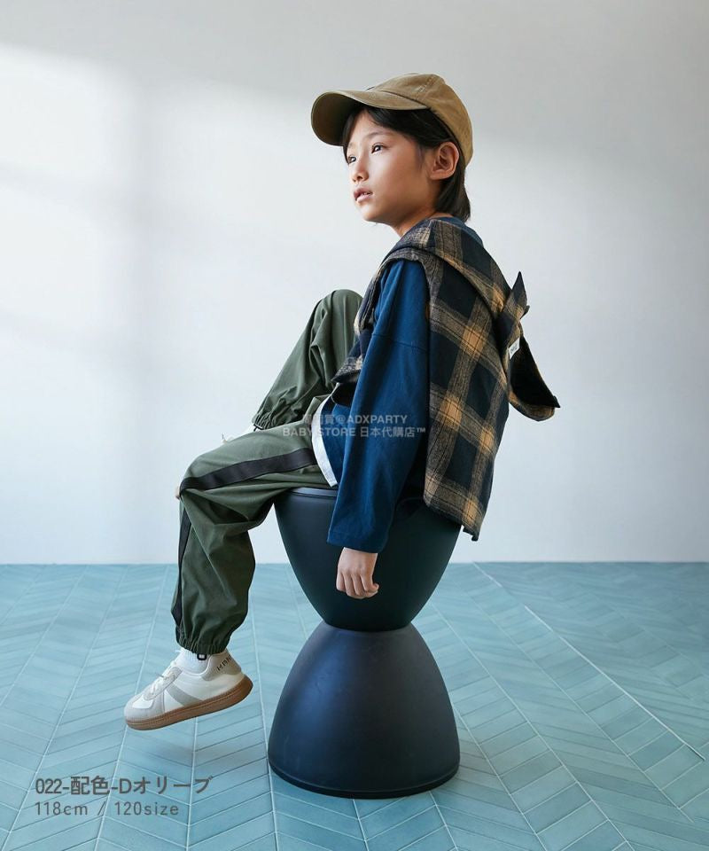 日本童裝 dev!rock 【五大易洗】休閒長褲 100-160cm 男童款/女童款 冬季 PANTS