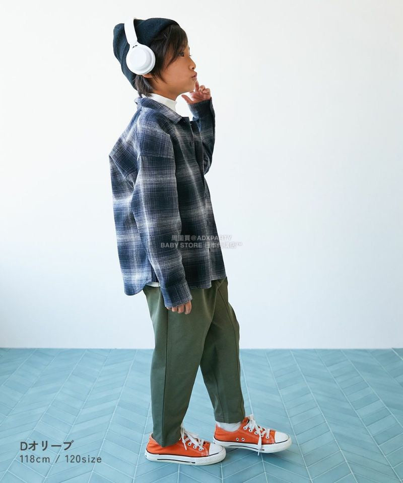 日本童裝 dev!rock 【五大易洗】休閒長褲 100-160cm 男童款/女童款 冬季 PANTS