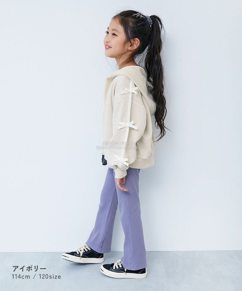 日本童裝 dev!rock 側條紋拉鍊外套 100-160cm 女童款 冬季 (適合初秋、香港平均溫度)OUTERWEAR
