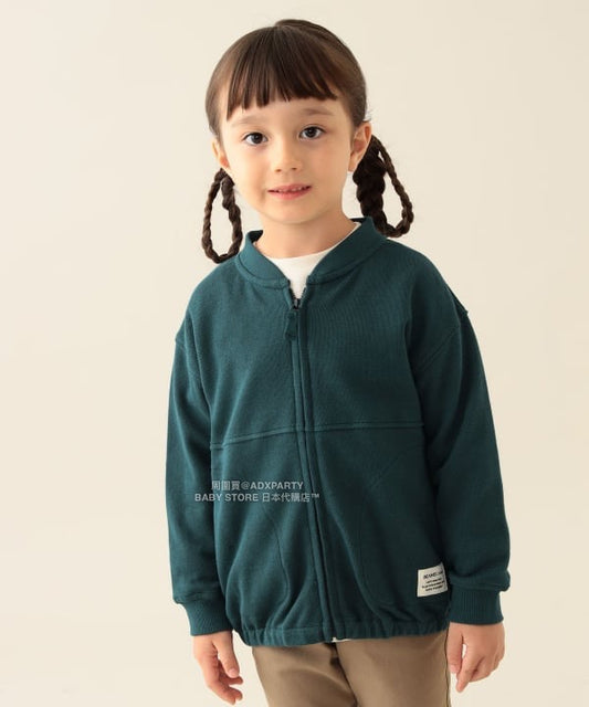 日本童裝 BEAMS mini 拉鍊衛衣 90-140cm 男童款/女童款 秋冬季 OUTERWEAR