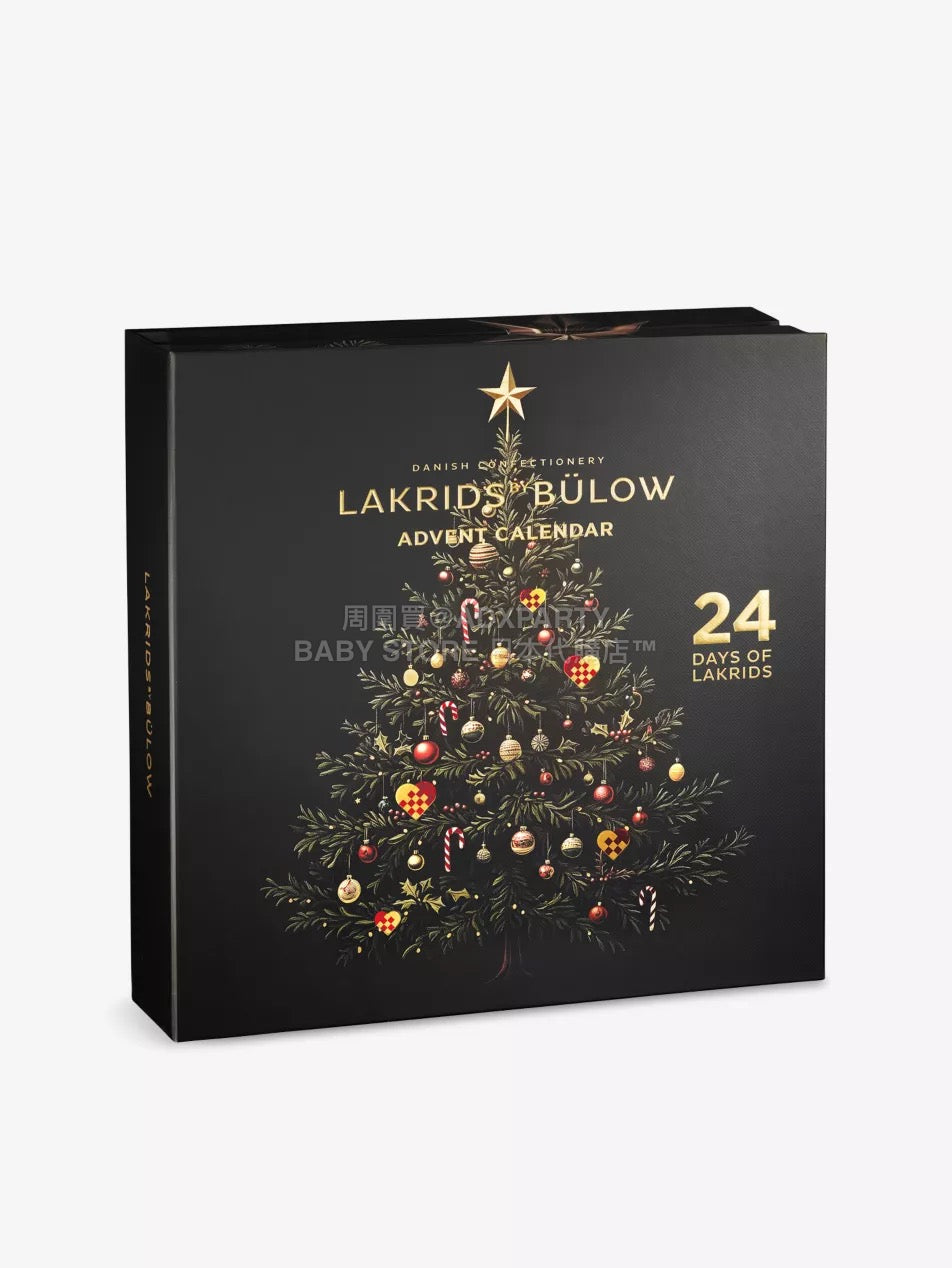 英美直送 LAKRIDS BY BULOW Chocolate-coated liquorice朱古力聖誕倒數日曆 大人款/兒童款 聖誕快樂特輯 聖誕倒數日曆 不參與$900免運 滿$900可加$25免運 Christmas Advent Calendars 2025