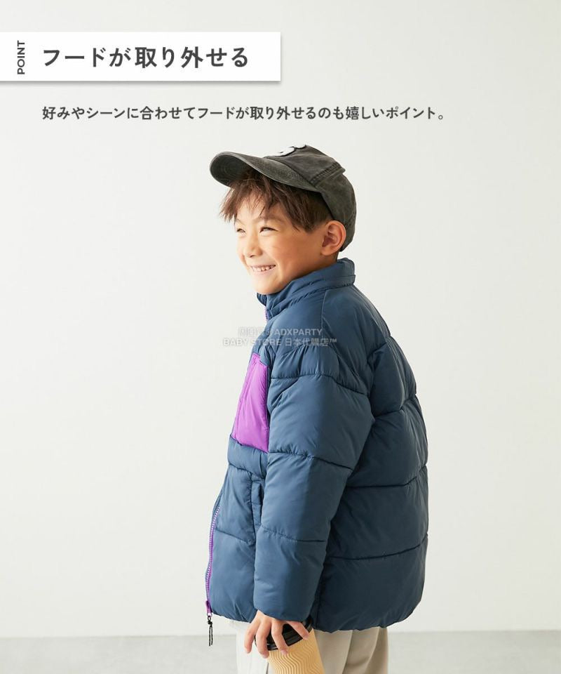 日本童裝 dev!rock 防風可水洗纖維羽絨外套 100-160cm 男童款/女童款 冬季 (適合寒冷天氣、溫度低天氣及落雪)OUTERWEAR
