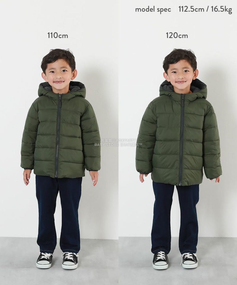 日本童裝 dev!rock 雙面兩著 可水洗纖維羽絨外套 100-160cm 男童款/女童款 冬季 (適合寒冷天氣、溫度低天氣及落雪)OUTERWEAR