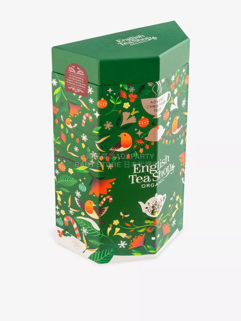 英美直送 ENGLISH TEA SHOP Discover茶包聖誕倒數日曆 大人款 聖誕快樂特輯 聖誕倒數日曆 不參與$900免運 滿$900可加$25免運 Christmas Advent Calendars 2025