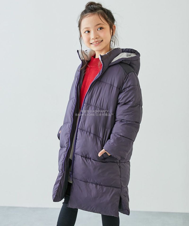 日本童裝 dev!rock 可水洗纖維羽絨保暖防風外套 100-160cm 男童款/女童款 冬季 (適合寒冷天氣、溫度低天氣及落雪)OUTERWEAR