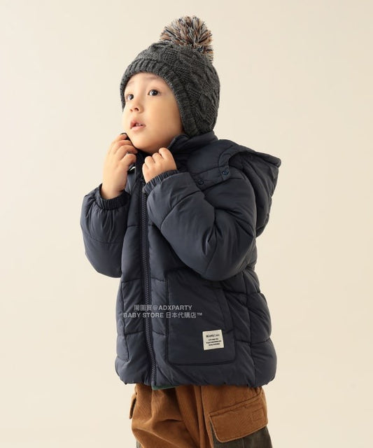 日本童裝 BEAMS mini 機能棉連帽外套 90-150cm 男童款/女童款 秋冬季
(適合香港平均溫度、寒冷天氣、溫度低天氣)OUTERWEAR