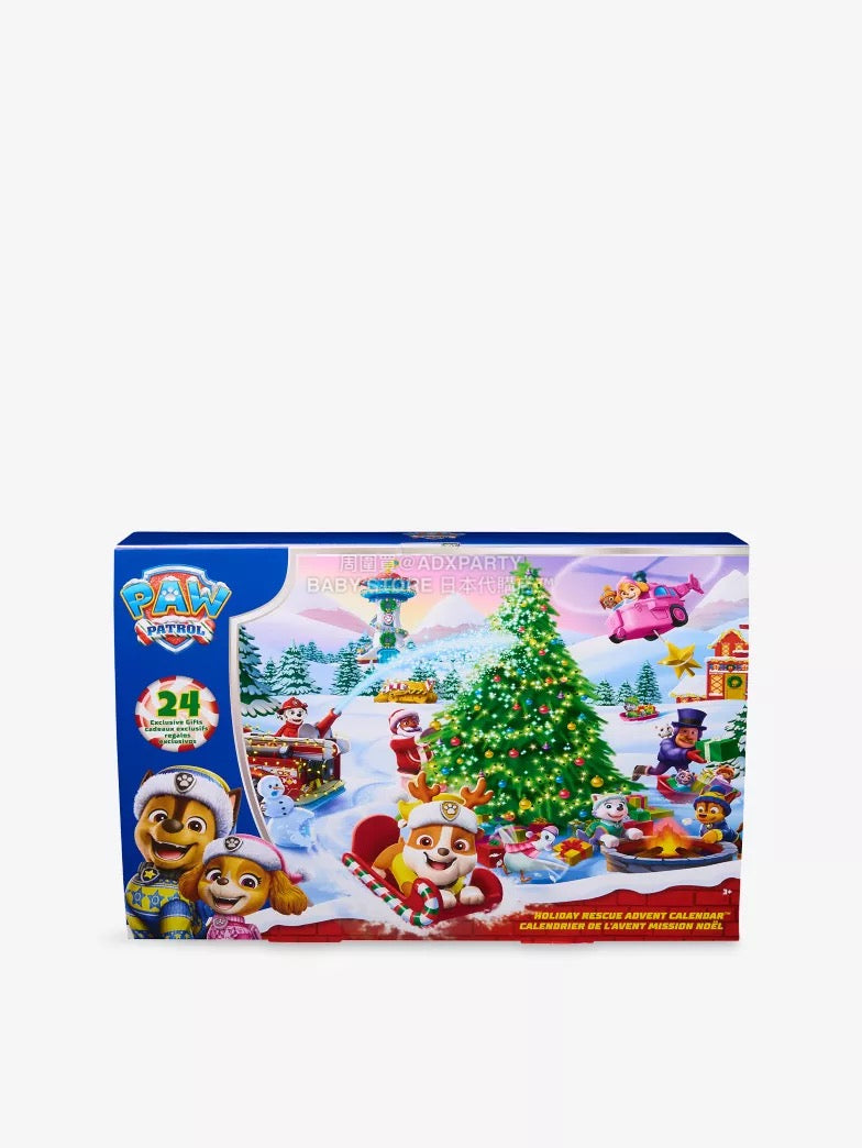 英美直送 PAW PATROL聖誕倒數日曆 兒童款 聖誕快樂特輯 聖誕倒數日曆 不參與$900免運 滿$900可加$25免運 Christmas Advent Calendars 2025