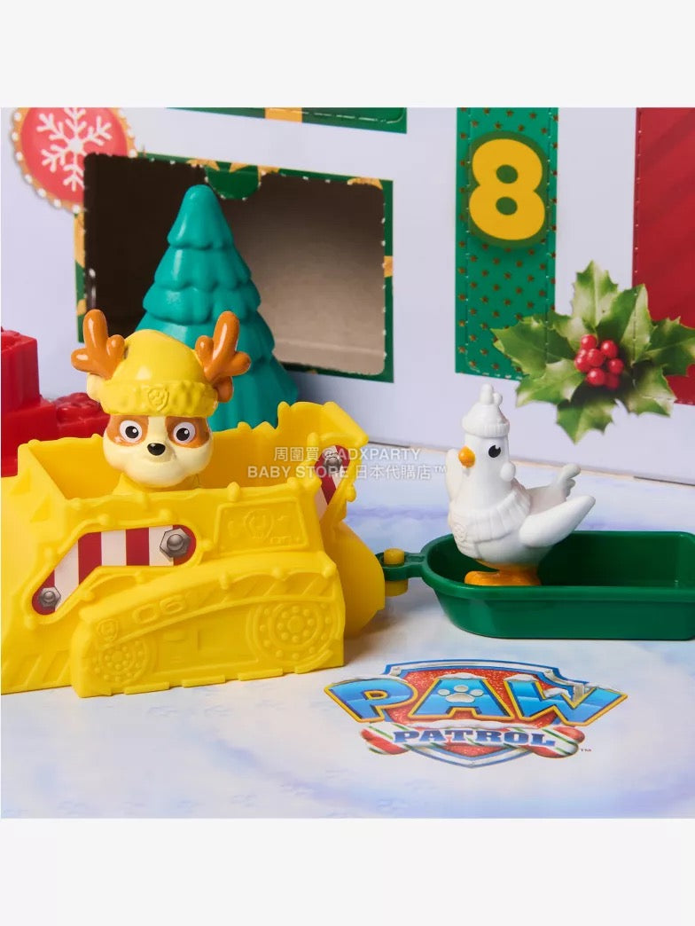 英美直送 PAW PATROL聖誕倒數日曆 兒童款 聖誕快樂特輯 聖誕倒數日曆 不參與$900免運 滿$900可加$25免運 Christmas Advent Calendars 2025