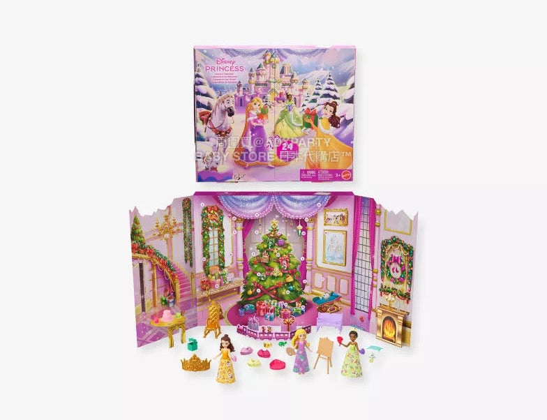 英美直送 DISNEY PRINCESS聖誕倒數日曆 兒童款 聖誕快樂特輯 聖誕倒數日曆 不參與$900免運 滿$900可加$25免運 Christmas Advent Calendars 2025
