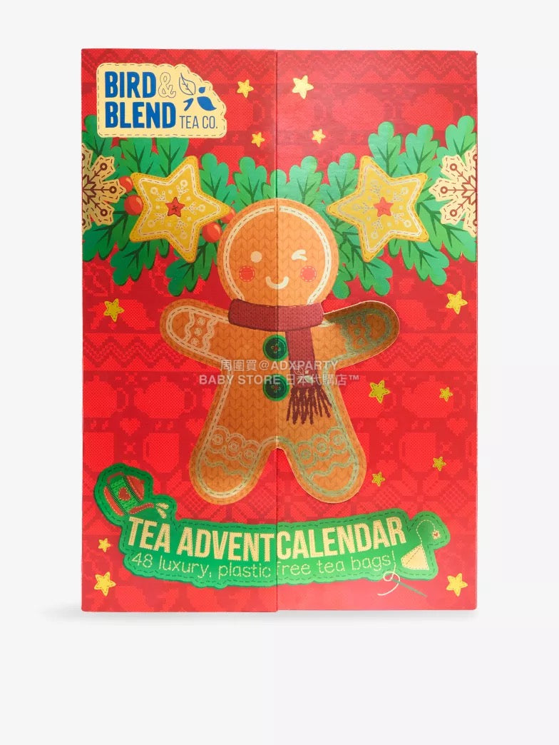 英美直送 BIRD & BLEND TEA CO. Tea聖誕倒數日曆 大人款 聖誕快樂特輯 聖誕倒數日曆 滿$900可加$25免運 Christmas Advent Calendars 2025