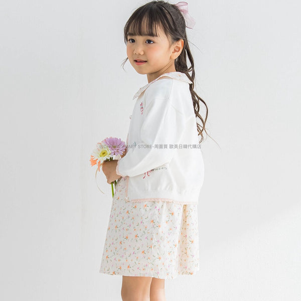 日本童裝 SLAP SL1P 針織長袖外套 90-140cm 女童款 春季 OUTERWEAR