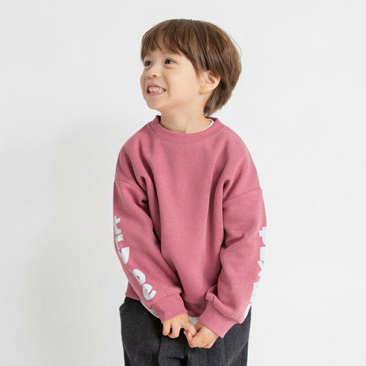 日本童裝 Branshes 抓毛印花衛衣 100-160cm 男童款/女童款 冬季 TOPS