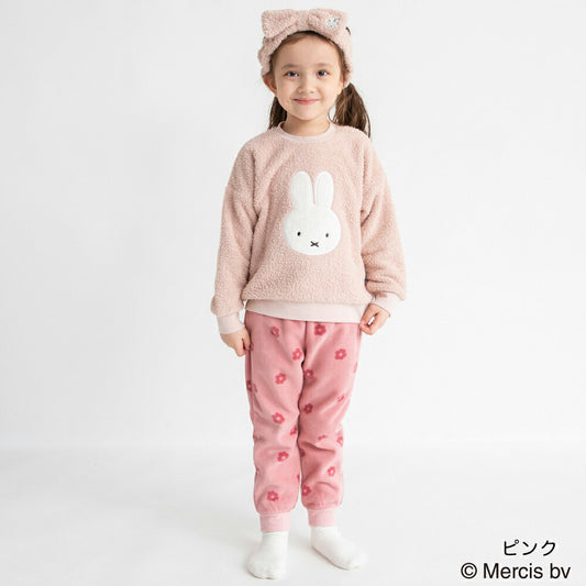 日本童裝 Branshes x Miffy 睡衣 80-130cm 女童款 冬季 睡衣系列