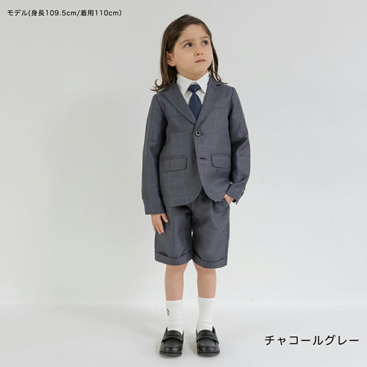 日本童裝 Branshes 西裝三件套裝 110-130cm 男童款 OUTERWEAR TOPS PANTS 面試/宴會/表演