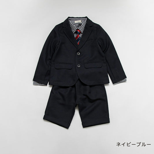 日本童裝 Branshes 西裝三件套裝 110-130cm 男童款 OUTERWEAR TOPS PANTS 面試/宴會/表演