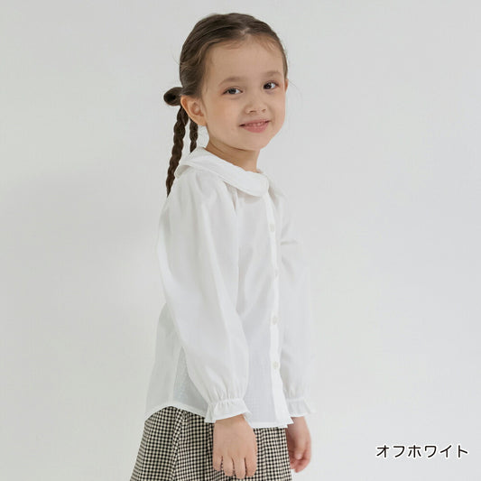 日本童裝 Branshes 襯衫 110-130cm 女童款 TOPS 面試/宴會/表演