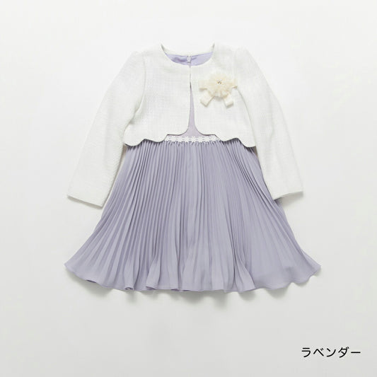 日本童裝 Branshes 禮服三件套裝 110-130cm 女童款 OUTERWEAR DRESSES 面試/宴會/表演