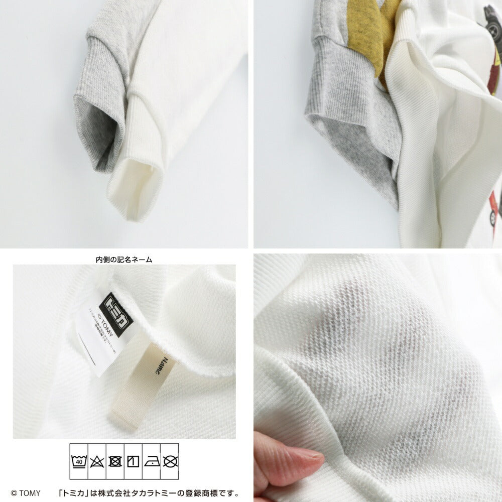 日本童裝 Branshes x TOMICA 印花衛衣 80-130cm 男童款 冬季 TOPS