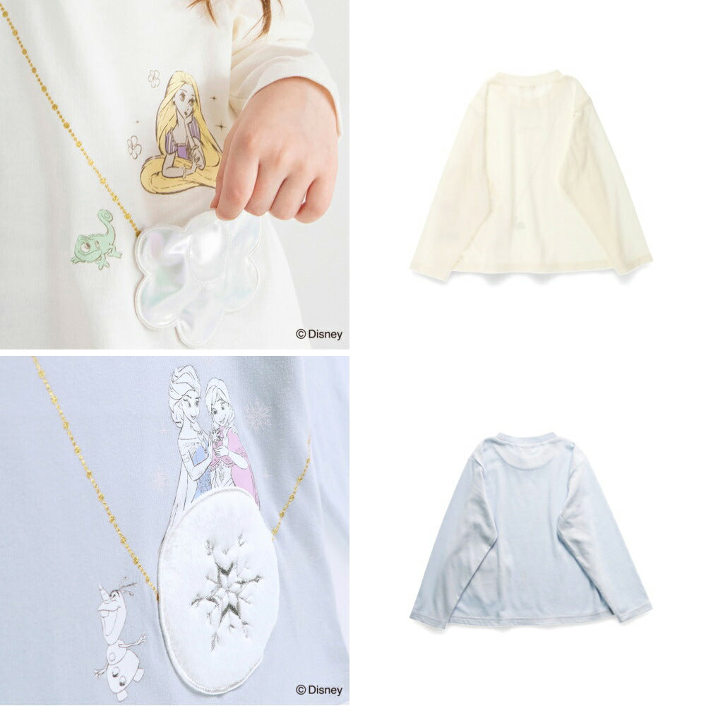 日本童裝 Branshes x Disney 假斜孭袋上衣 90-130cm 女童款 春季 TOPS