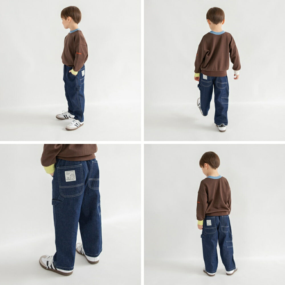 日本童裝 Branshes 工裝長褲 80-150cm 男童款 春季 PANTS