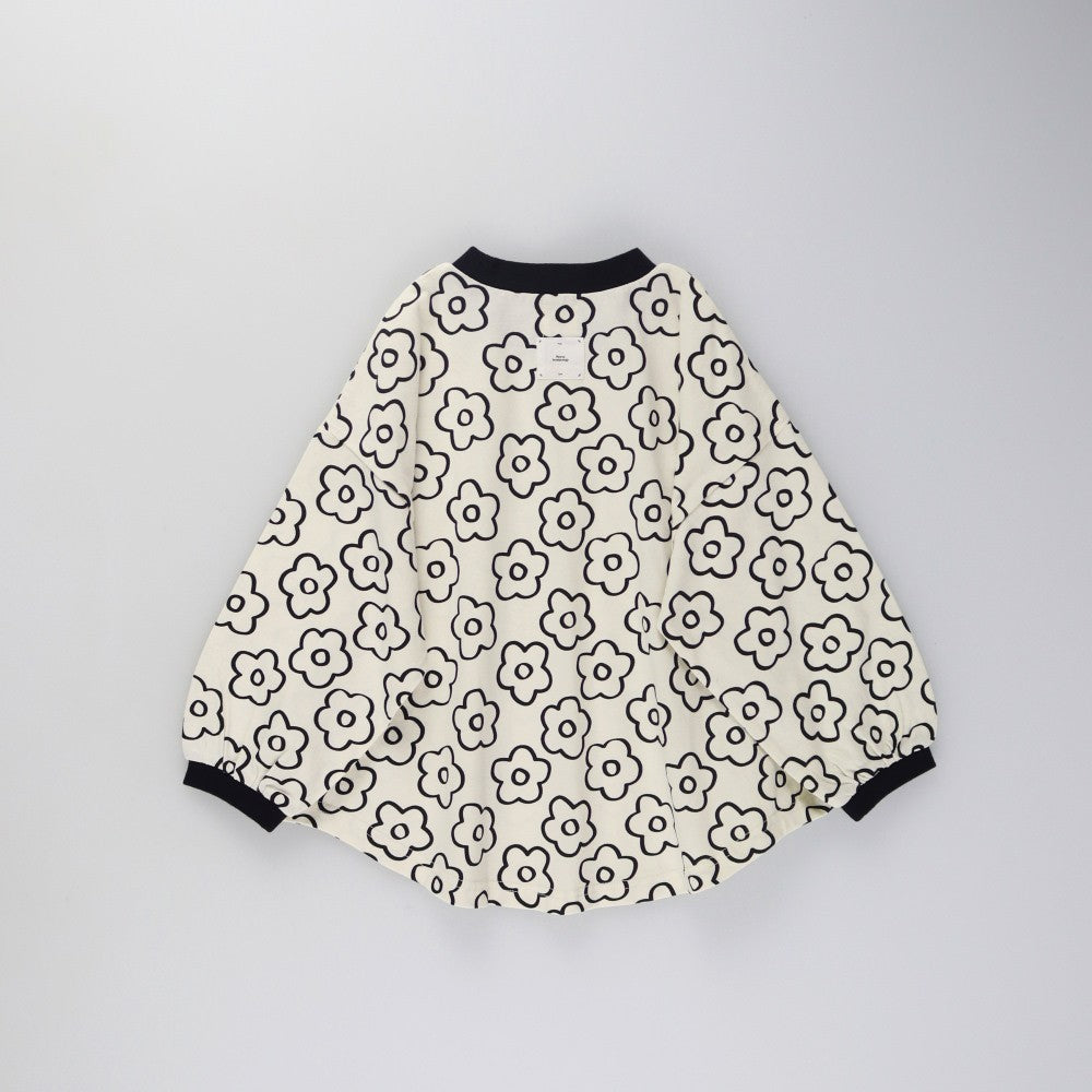 日本童裝 Branshes 印花長袖上衣 100-150cm 女童款 春季 TOPS