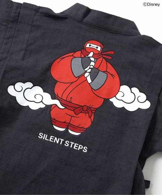 日本童裝 BREEZE x Disney Baymax 甚平 日本和服 80-130cm 男童款 夏季 TOPS PANTS 日本夏祭慶典特輯