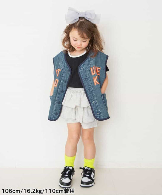 日本童裝 BREEZE I'm Jelly 牛仔背心外套 80-140cm 男童款/女童款 夏季 OUTERWEAR