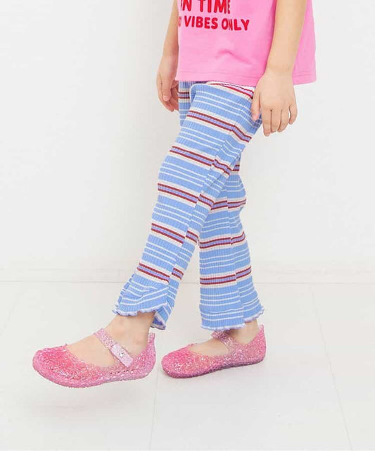 日本童裝 BREEZE SunnyPinkDays 羅紋長褲 80-140cm 女童款 夏季 PANTS