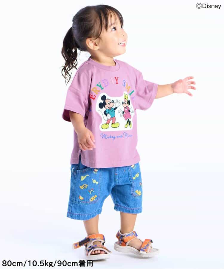日本童裝 F.O.KIDS x Disney 印花上衣 80-120cm 男童款/女童款 夏季 TOPS