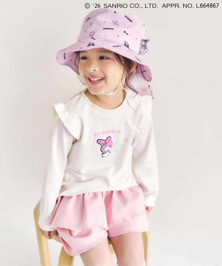 日本童裝 apres les cours x Sanrio 花邊上衣 80-130cm 女童款 春季 TOPS