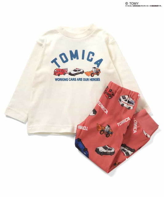 日本童裝 BREEZE x TOMICA 睡衣 80-140cm 男童款 春季 睡衣系列